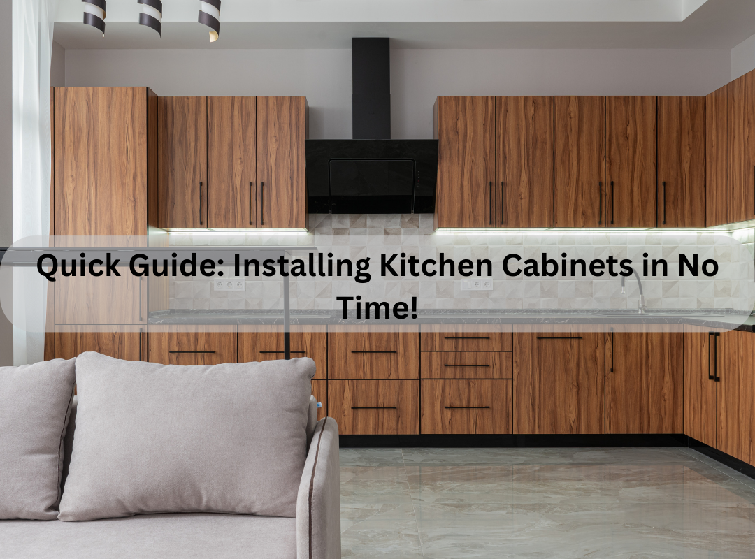 How Long Does It Take To Install Kitchen Cabinets