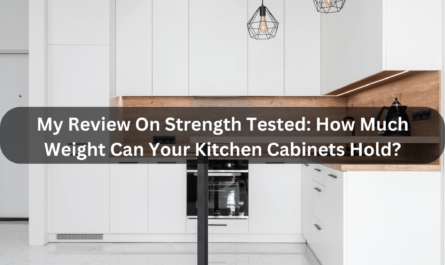 how much weight can kitchen cabinets hold