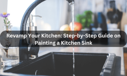how to paint a kitchen sink