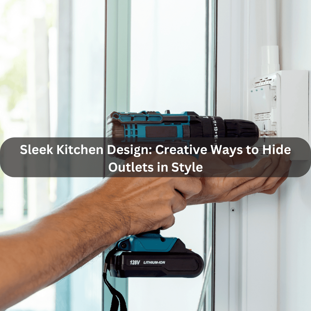 How To Hide Outlets In Kitchen