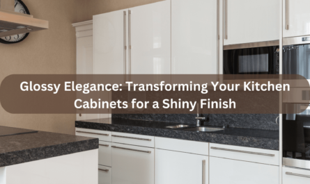 How To Make Kitchen Cabinets Look Glossy