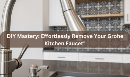 How To Remove Grohe Kitchen Faucet