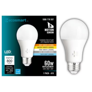 Motion Sensor Light Bulbs